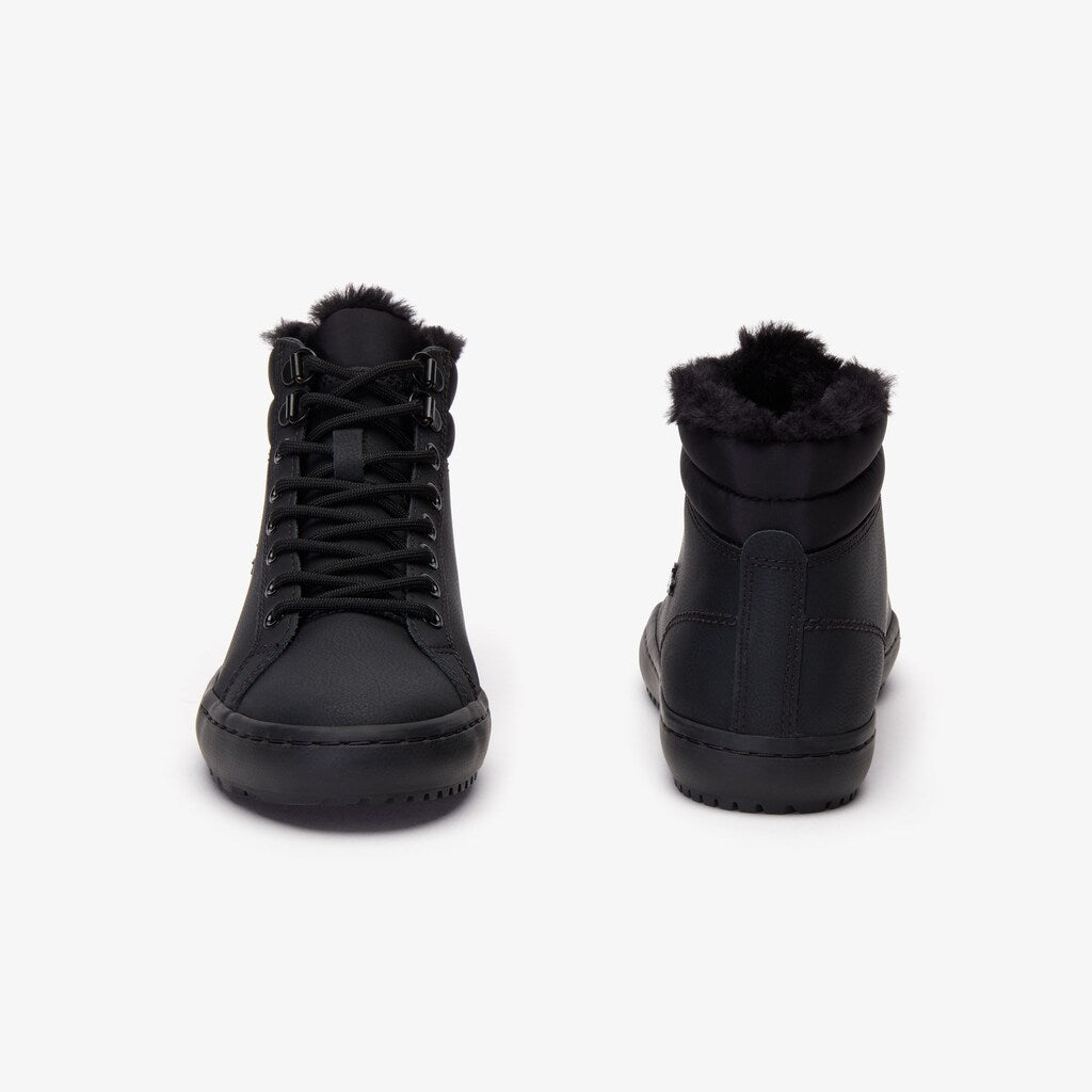 Women's Straightset Thermo Leather Boots / Lacoste