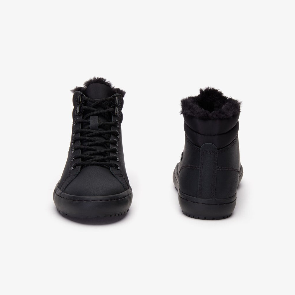 Women's Straightset Thermo Leather Boots / Lacoste