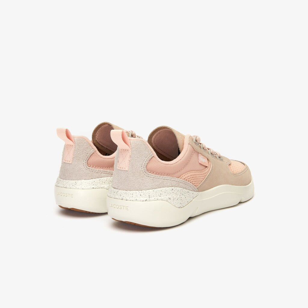 Women's Wildcard Paneled Leather Sneakers / Lacoste