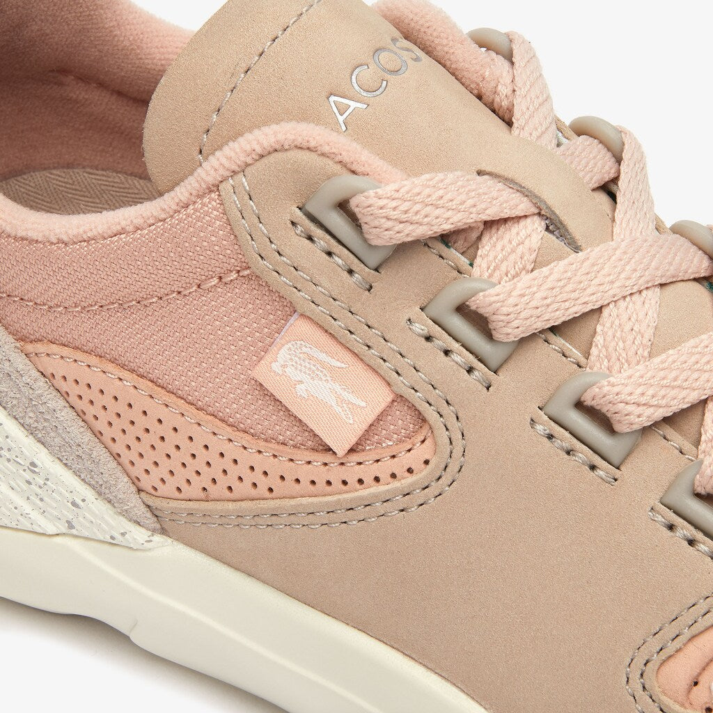 Women's Wildcard Paneled Leather Sneakers / Lacoste