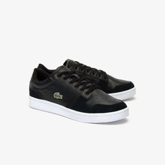Men's Masters Cup Leather and Suede Sneakers / Lacoste