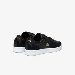 Men's Masters Cup Leather and Suede Sneakers / Lacoste
