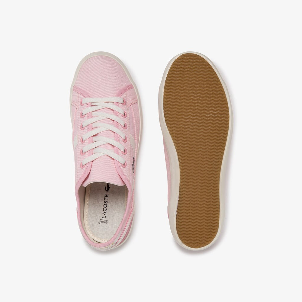 Women's Sideline Canvas Sneakers / Lacoste
