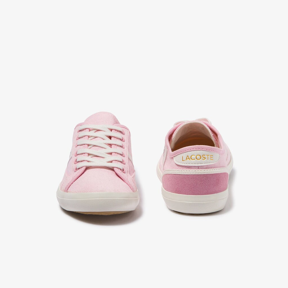 Women's Sideline Canvas Sneakers / Lacoste