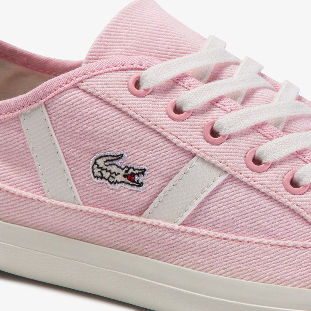 Women's Sideline Canvas Sneakers / Lacoste