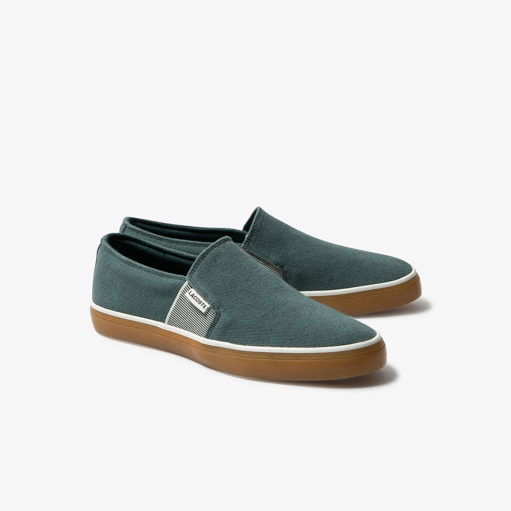 Women's Gazon Canvas Slip-ons / Lacoste