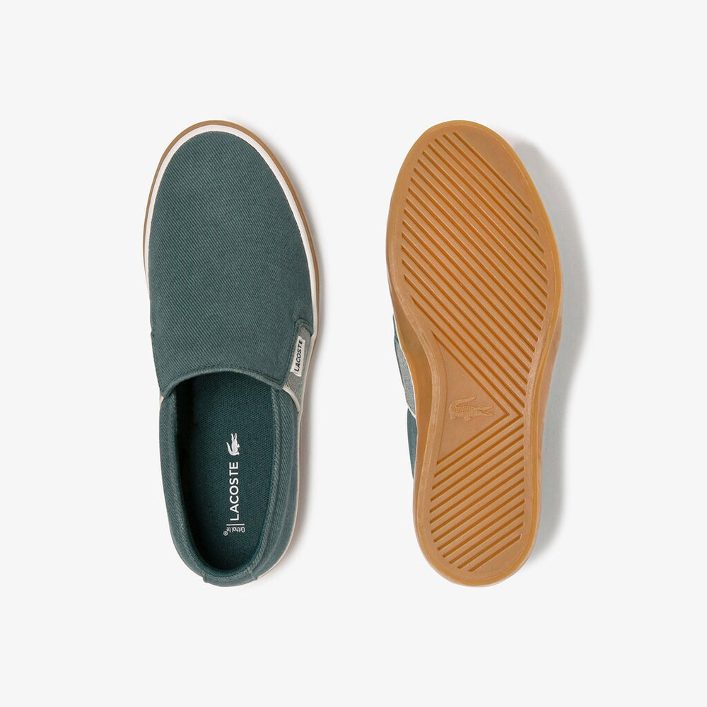 Women's Gazon Canvas Slip-ons / Lacoste