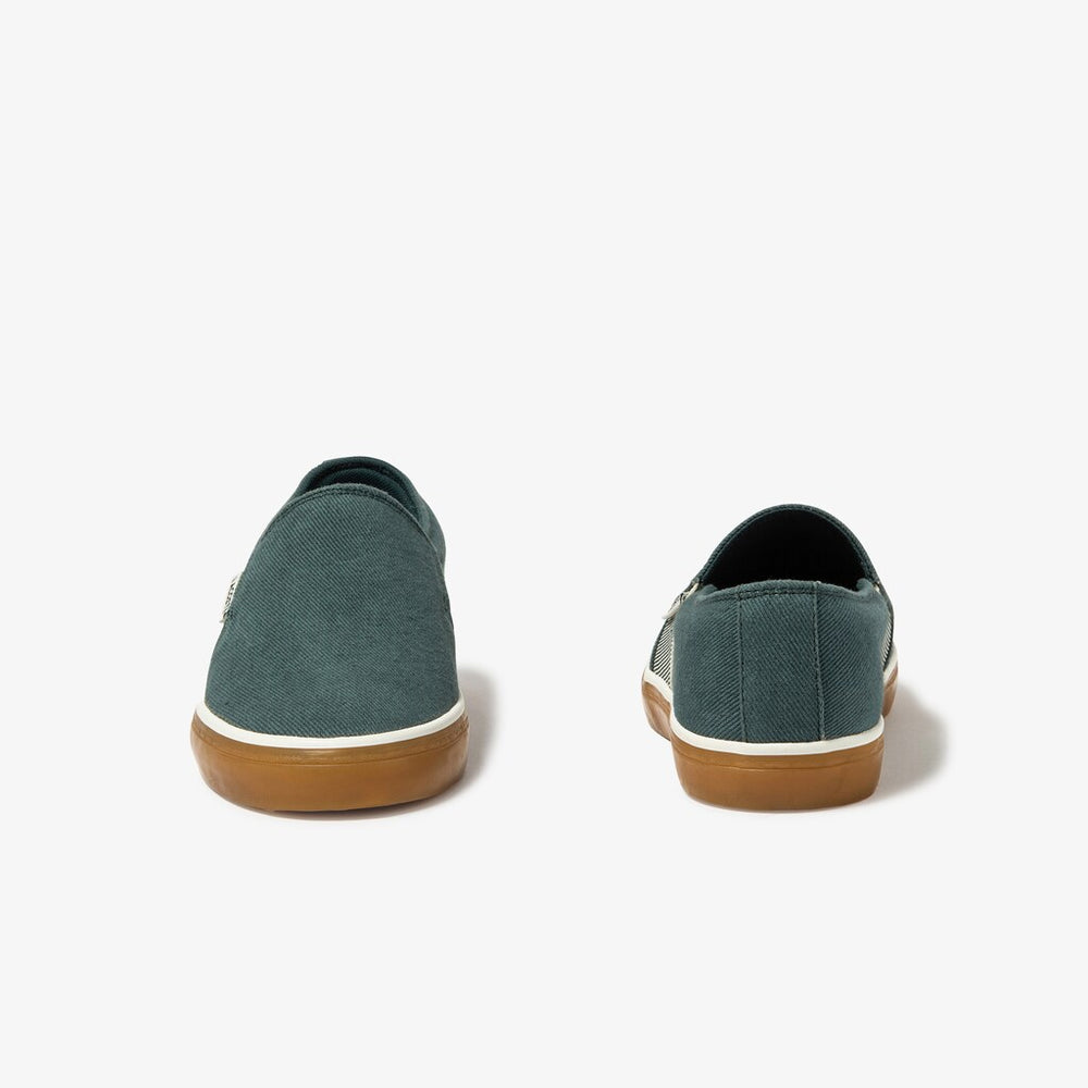Women's Gazon Canvas Slip-ons / Lacoste