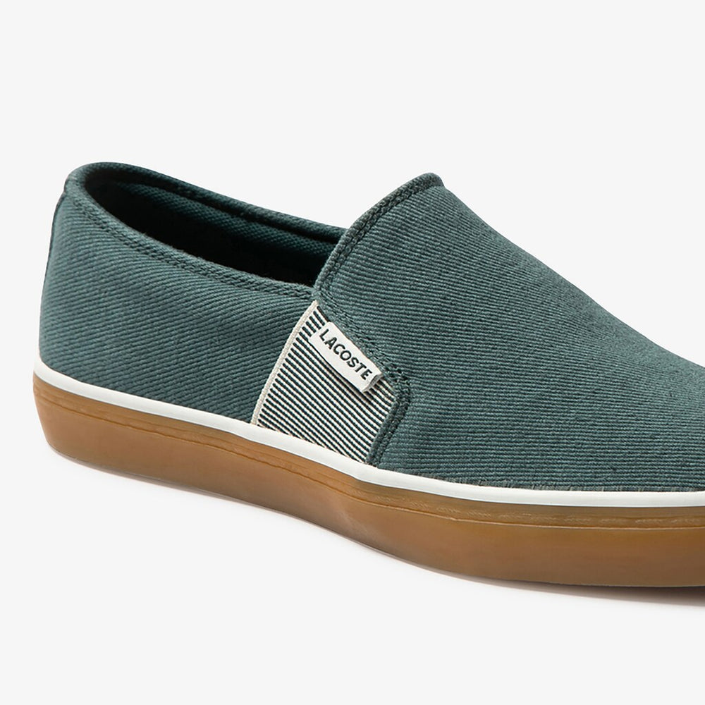Women's Gazon Canvas Slip-ons / Lacoste