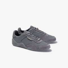 Women's Hapona Leather and Suede Sneakers / Lacoste