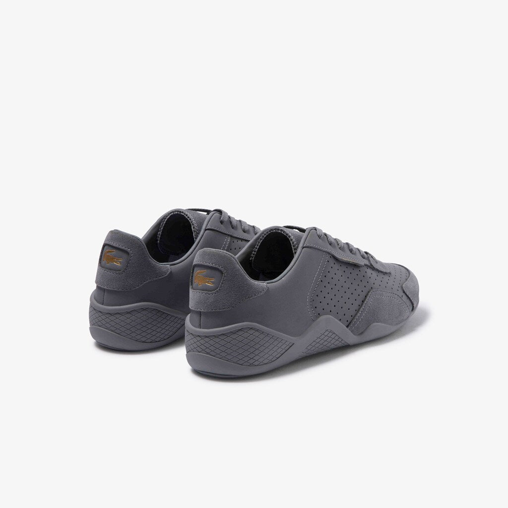 Women's Hapona Leather and Suede Sneakers / Lacoste