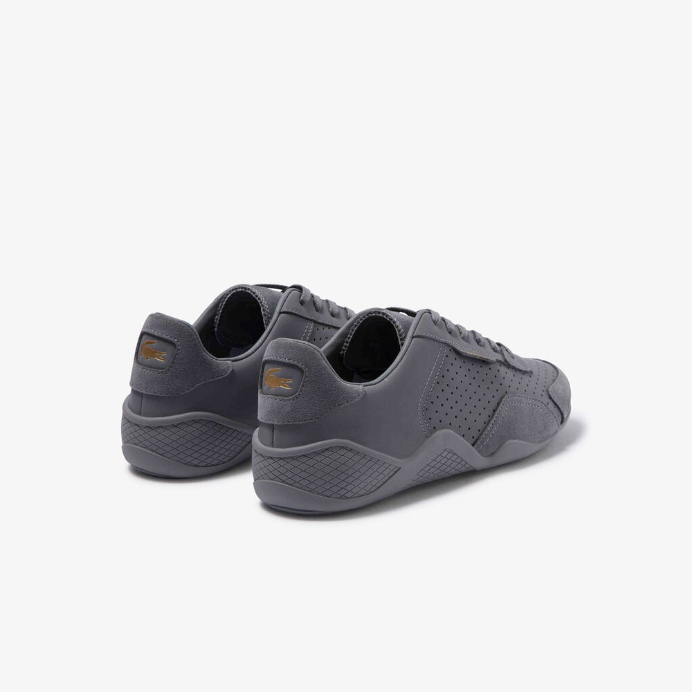 Women's Hapona Leather and Suede Sneakers / Lacoste