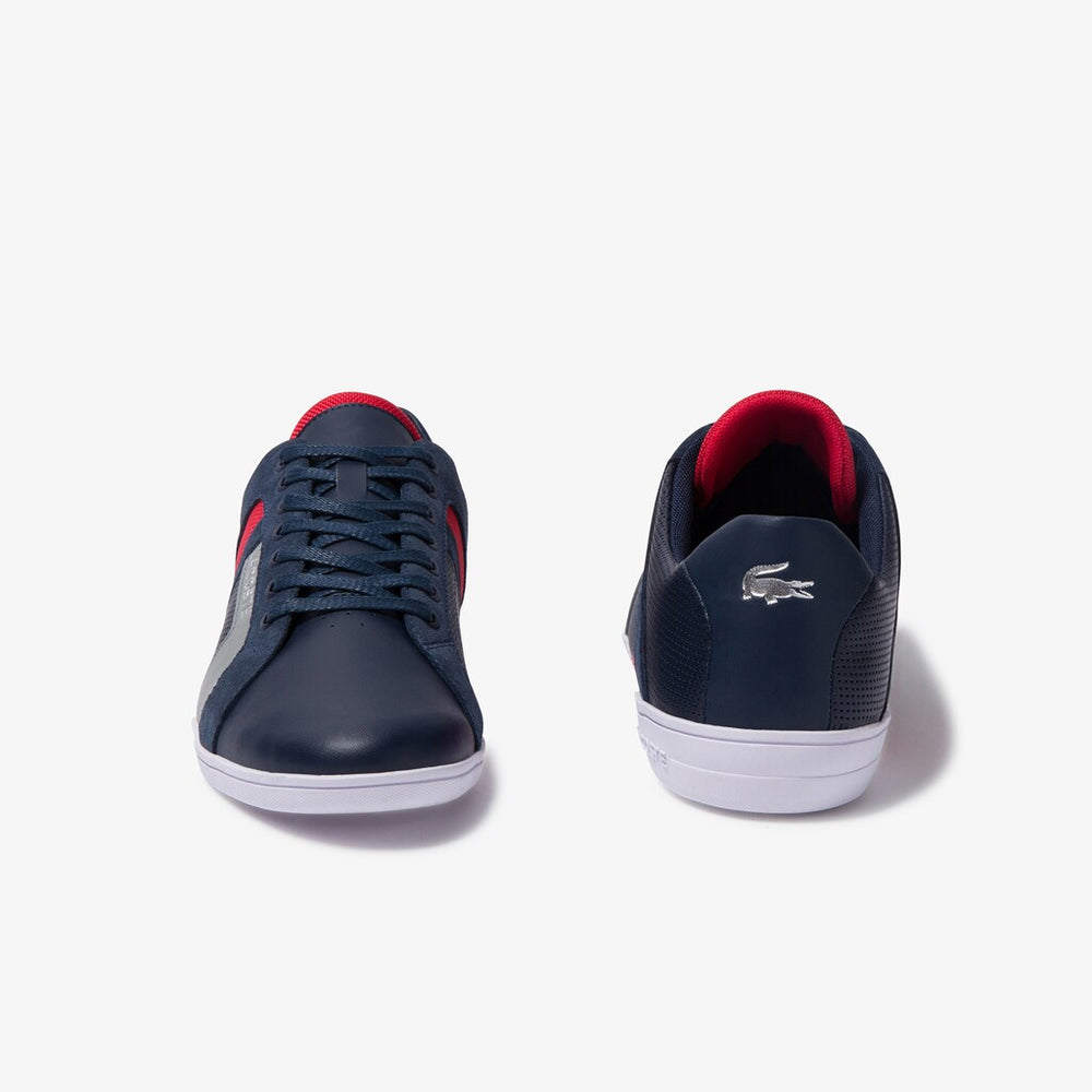 Men's Chaymon Club Leather and Suede Sneakers / Lacoste