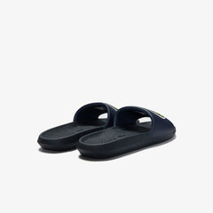 Men's Croco Synthetic and PU Slides / Lacoste