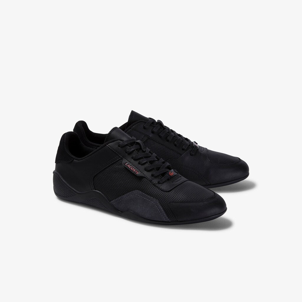 Men's Hapona Leather and Synthetic Sneakers / Lacoste