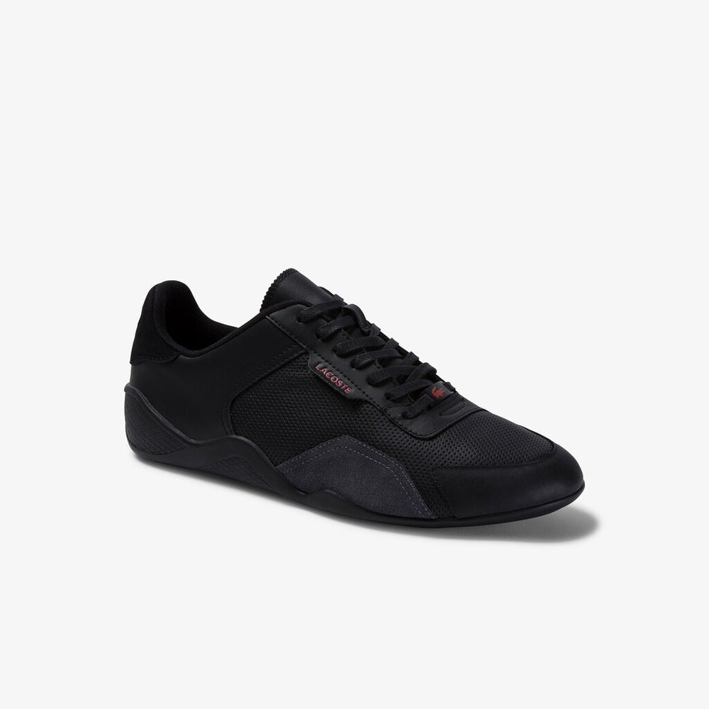 Men's Hapona Leather and Synthetic Sneakers / Lacoste