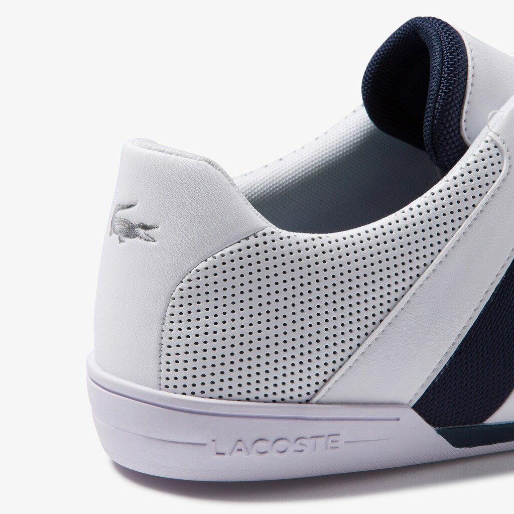 Men's Chaymon Club Leather and Mesh Sneakers / Lacoste