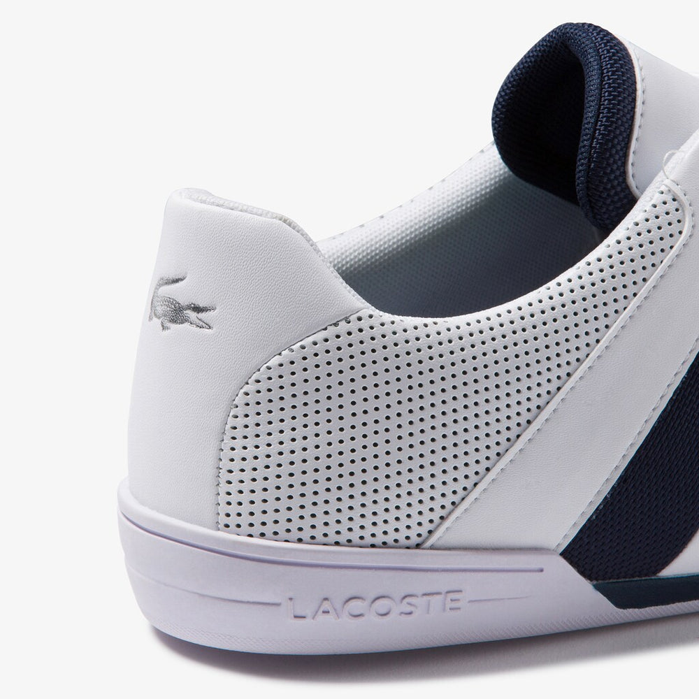 Men's Chaymon Club Leather and Mesh Sneakers / Lacoste