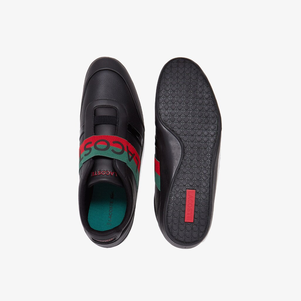 Men's Misano Elastic Leather Sneakers / Lacoste