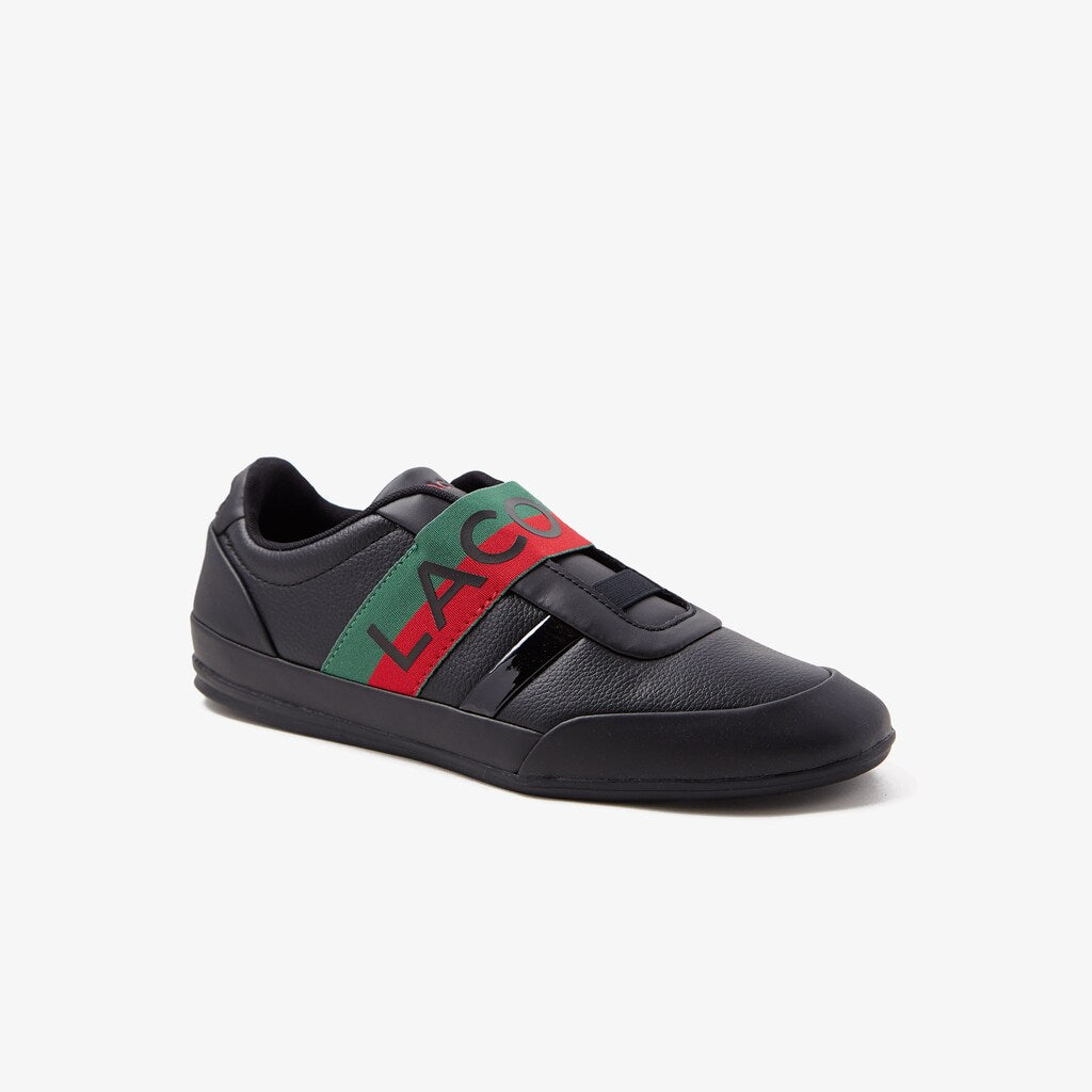 Men's Misano Elastic Leather Sneakers / Lacoste