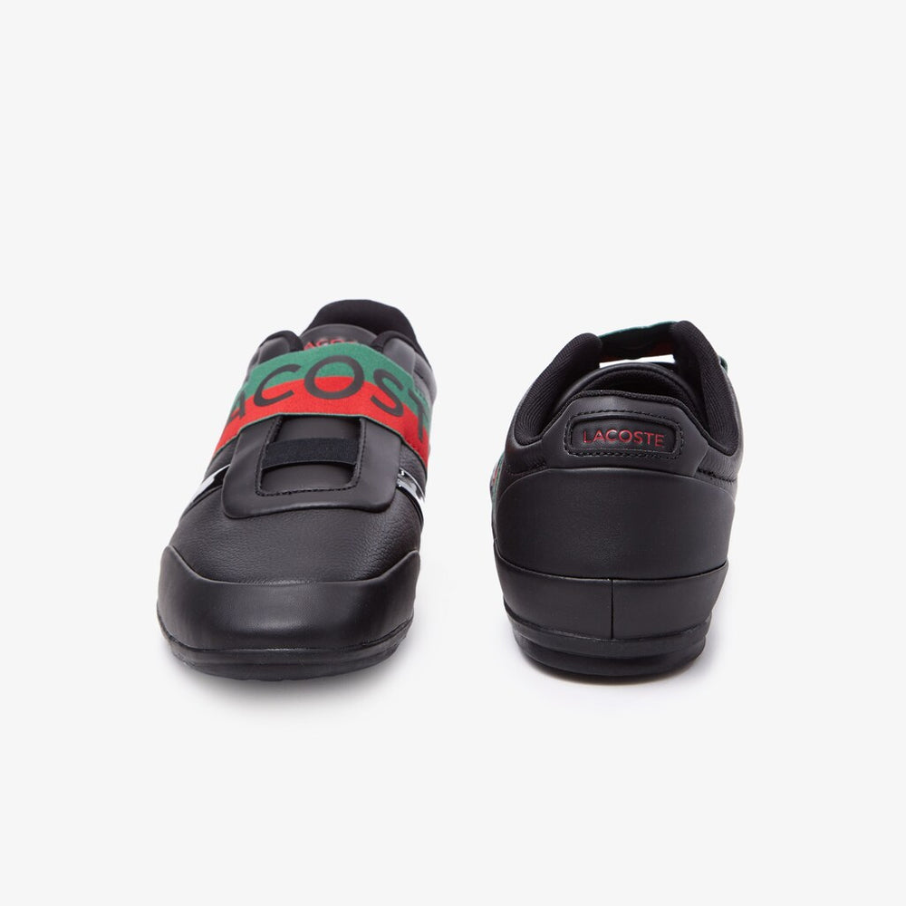 Men's Misano Elastic Leather Sneakers / Lacoste