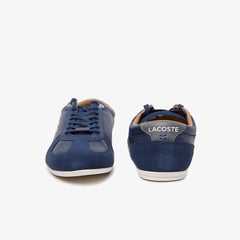 Men's Evara Leather and Suede Sneakers / Lacoste