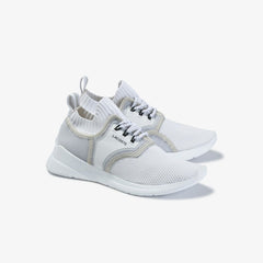 Women's LT Sense Reflective Textile Sneakers / Lacoste