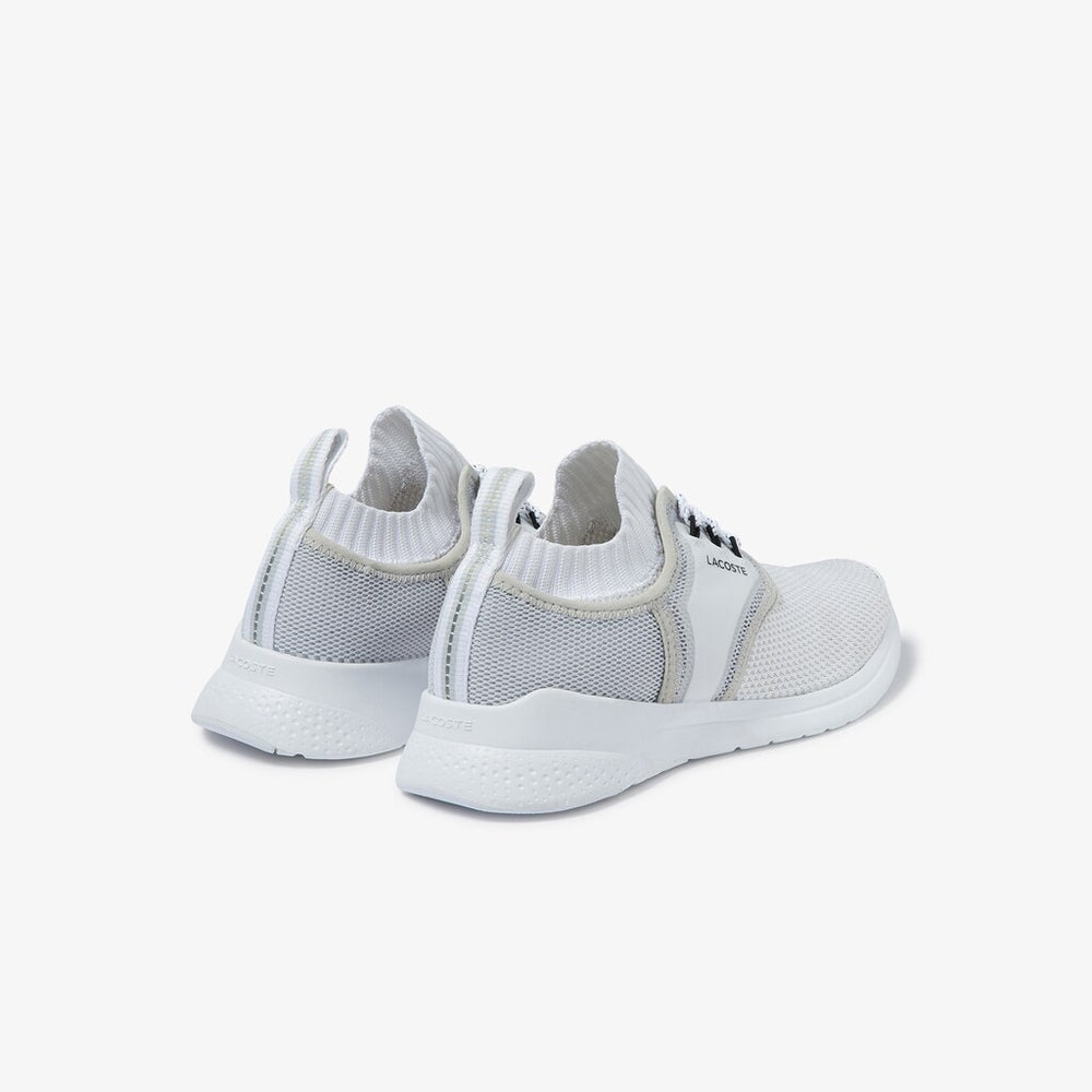 Women's LT Sense Reflective Textile Sneakers / Lacoste