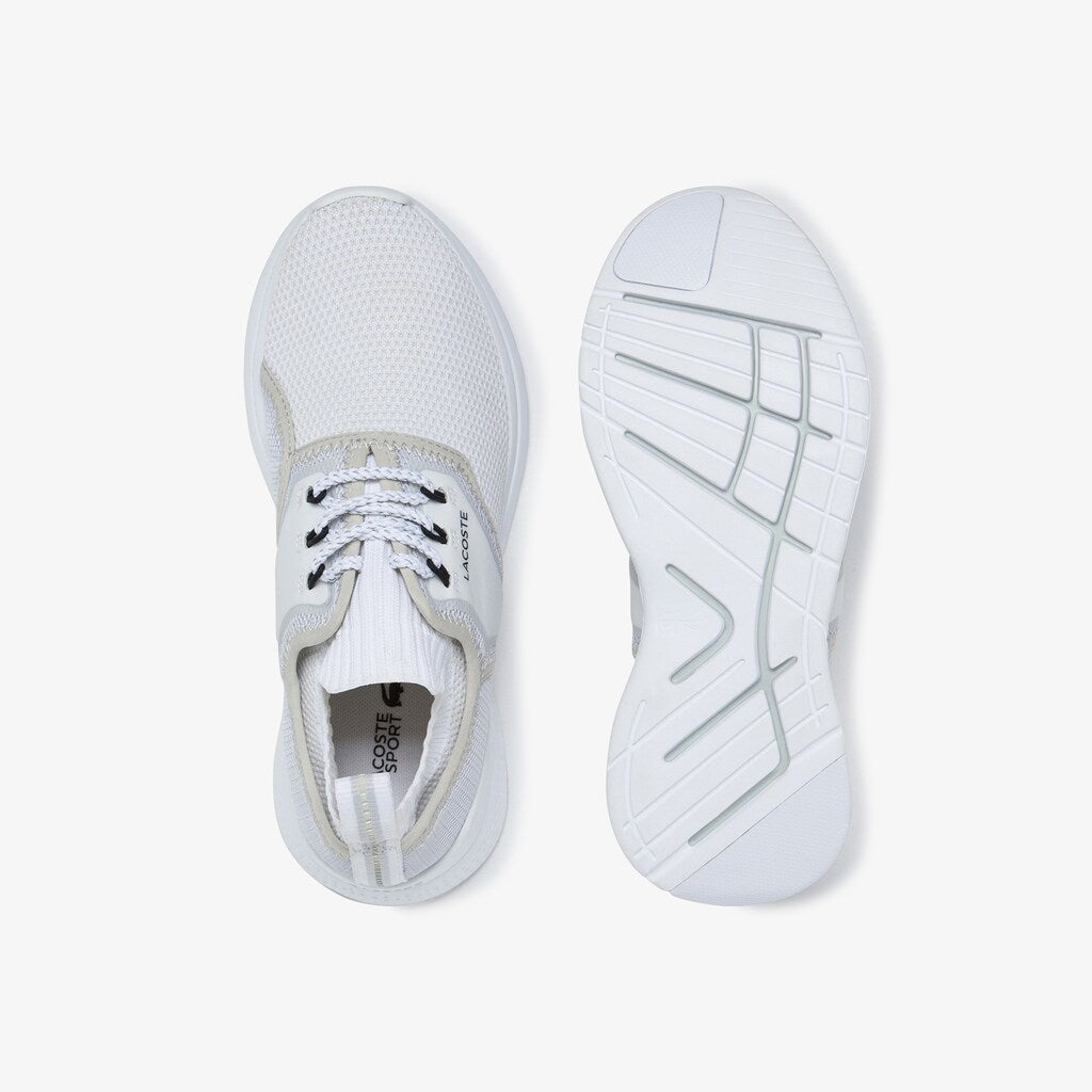 Women's LT Sense Reflective Textile Sneakers / Lacoste