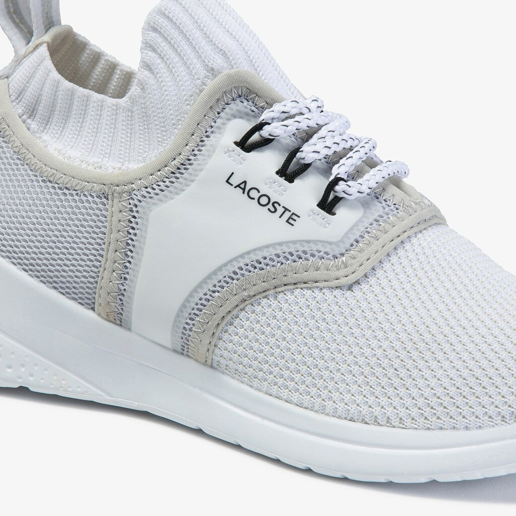 Women's LT Sense Reflective Textile Sneakers / Lacoste