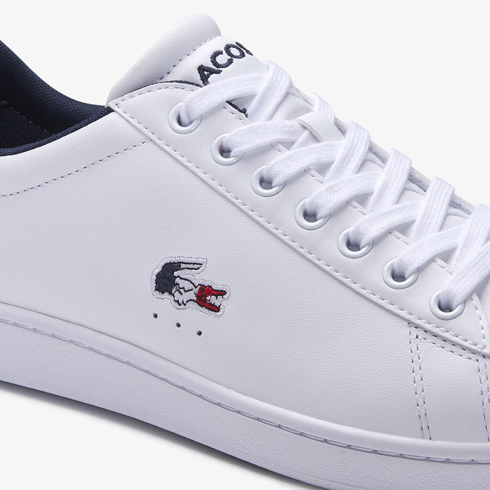 Men's Carnaby Evo Leather and Synthetic Sneakers / Lacoste