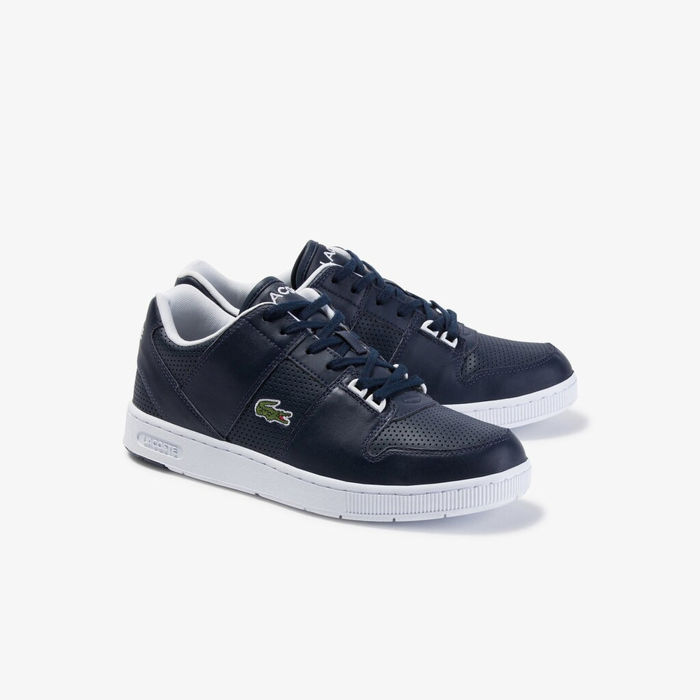 Men's Thrill Perforated Leather Sneakers / Lacoste