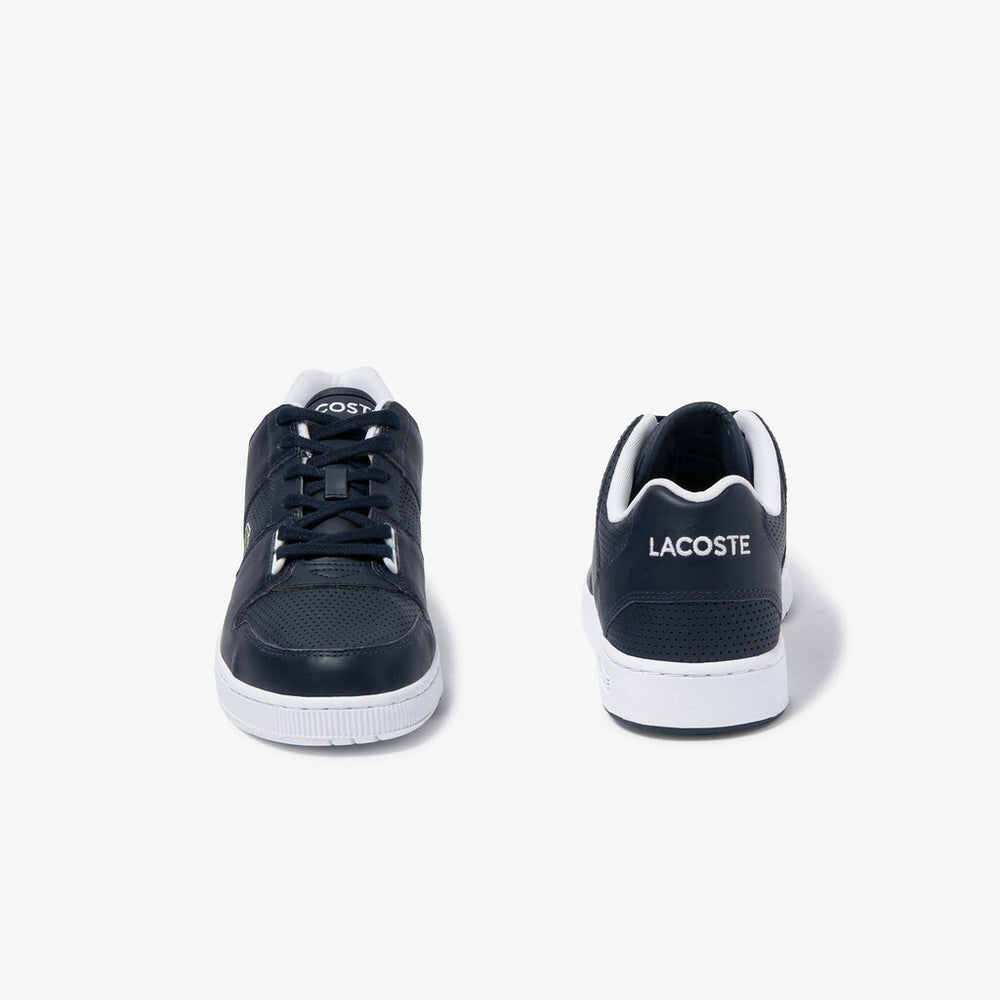 Men's Thrill Perforated Leather Sneakers / Lacoste