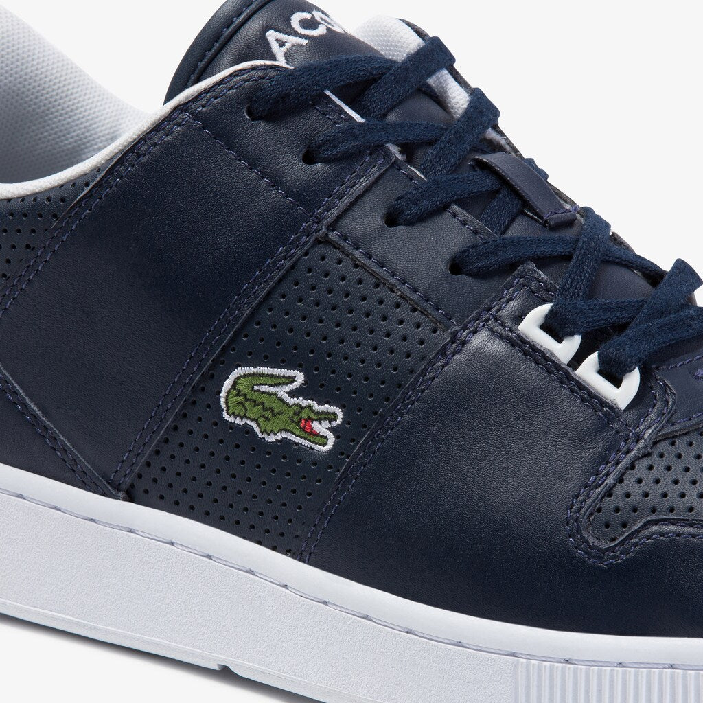 Men's Thrill Perforated Leather Sneakers / Lacoste