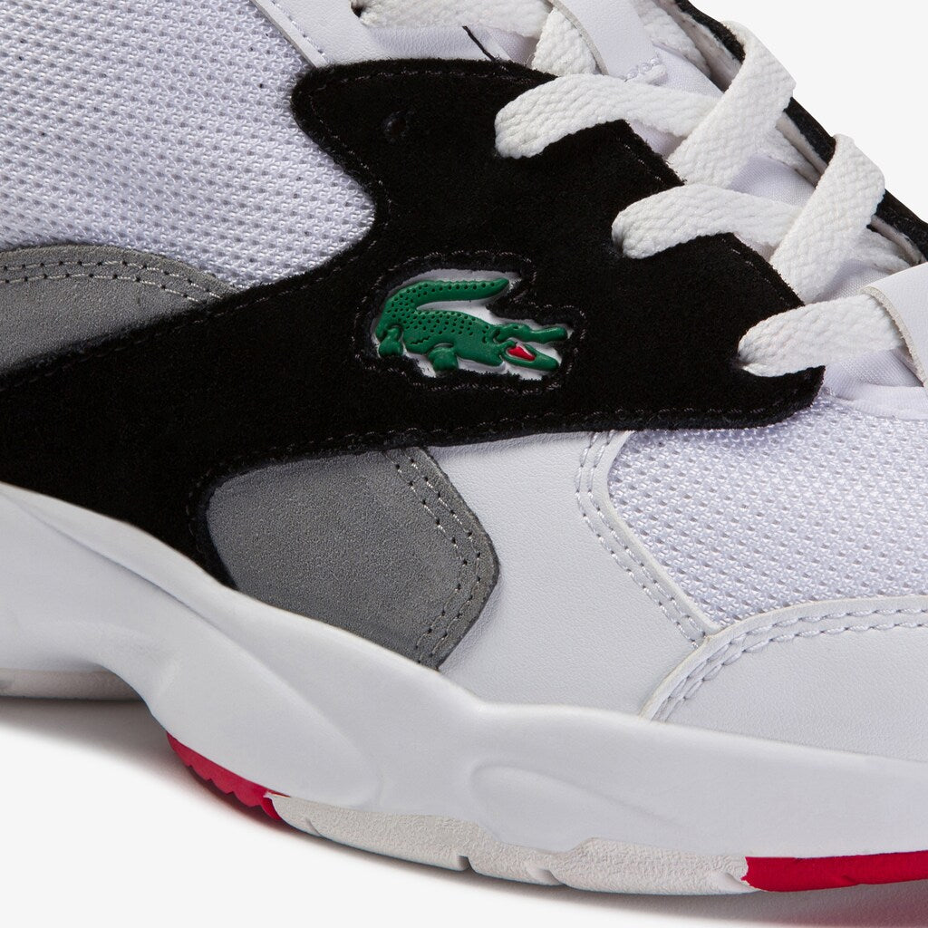 Men's Storm 96 Textile and Synthetic Sneakers / Lacoste