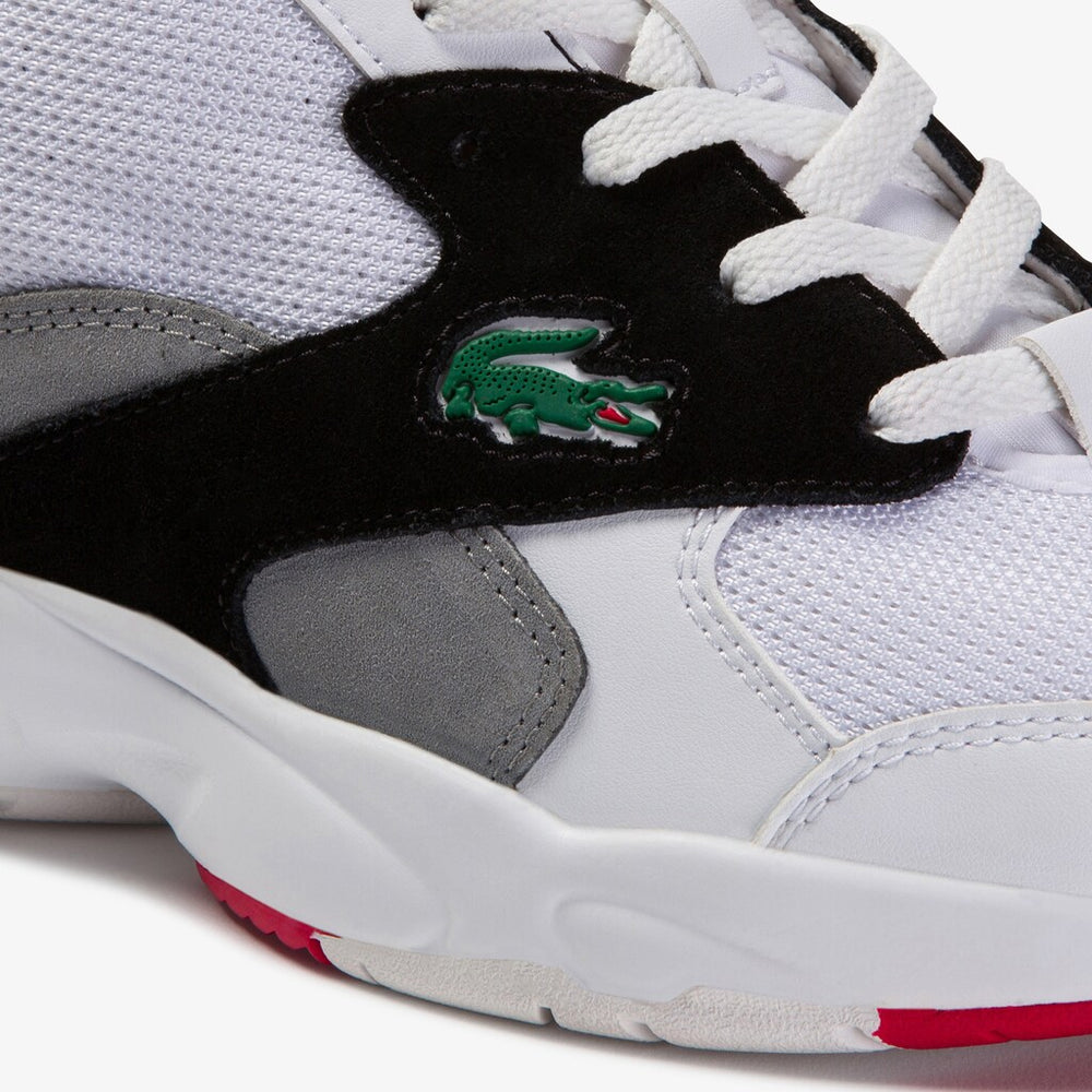 Men's Storm 96 Textile and Synthetic Sneakers / Lacoste