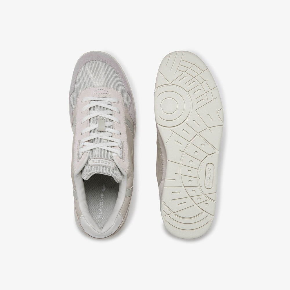 Men's T-Clip Suede Sneakers / Lacoste