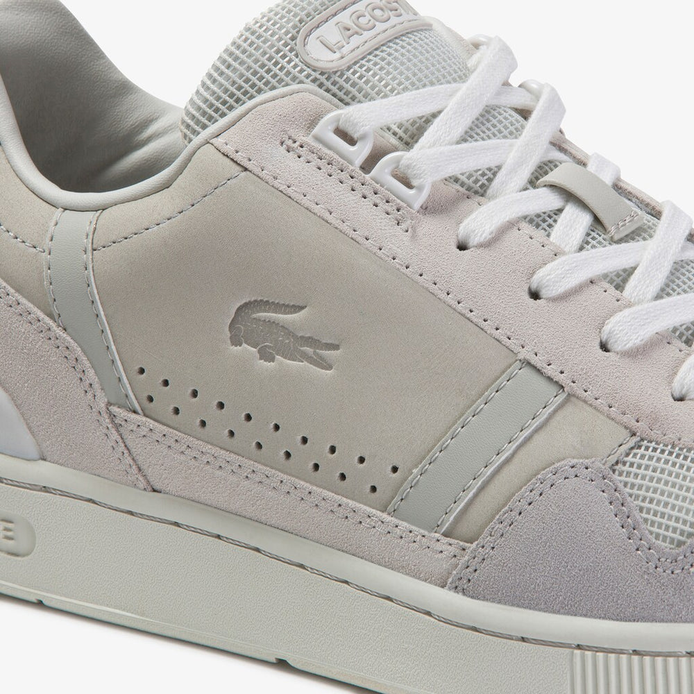 Men's T-Clip Suede Sneakers / Lacoste