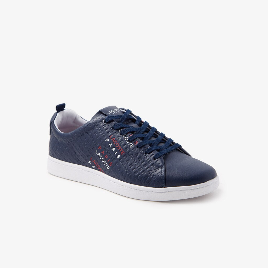 Men's Carnaby Evo Tricolore Leather Sneakers / Lacoste