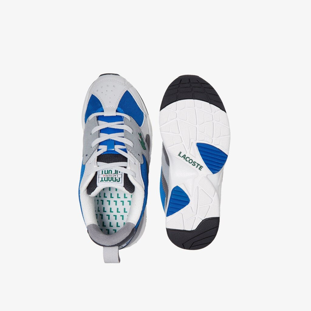 Men's Storm 96 Textile and Suede Sneakers / Lacoste