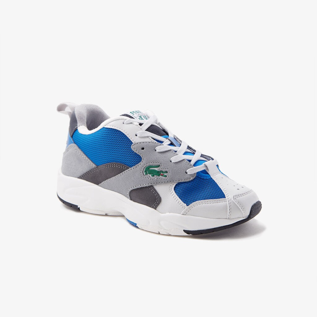 Men's Storm 96 Textile and Suede Sneakers / Lacoste