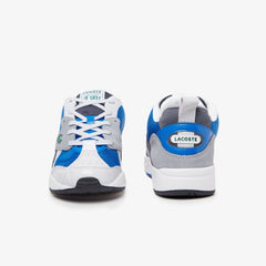 Men's Storm 96 Textile and Suede Sneakers / Lacoste