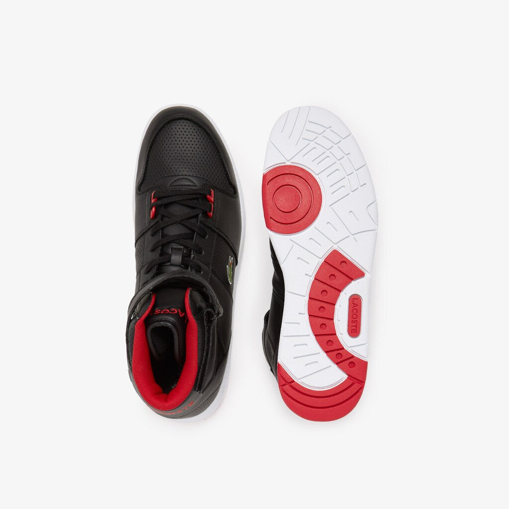 Men's Tramline Mid Leather Sneakers / Lacoste