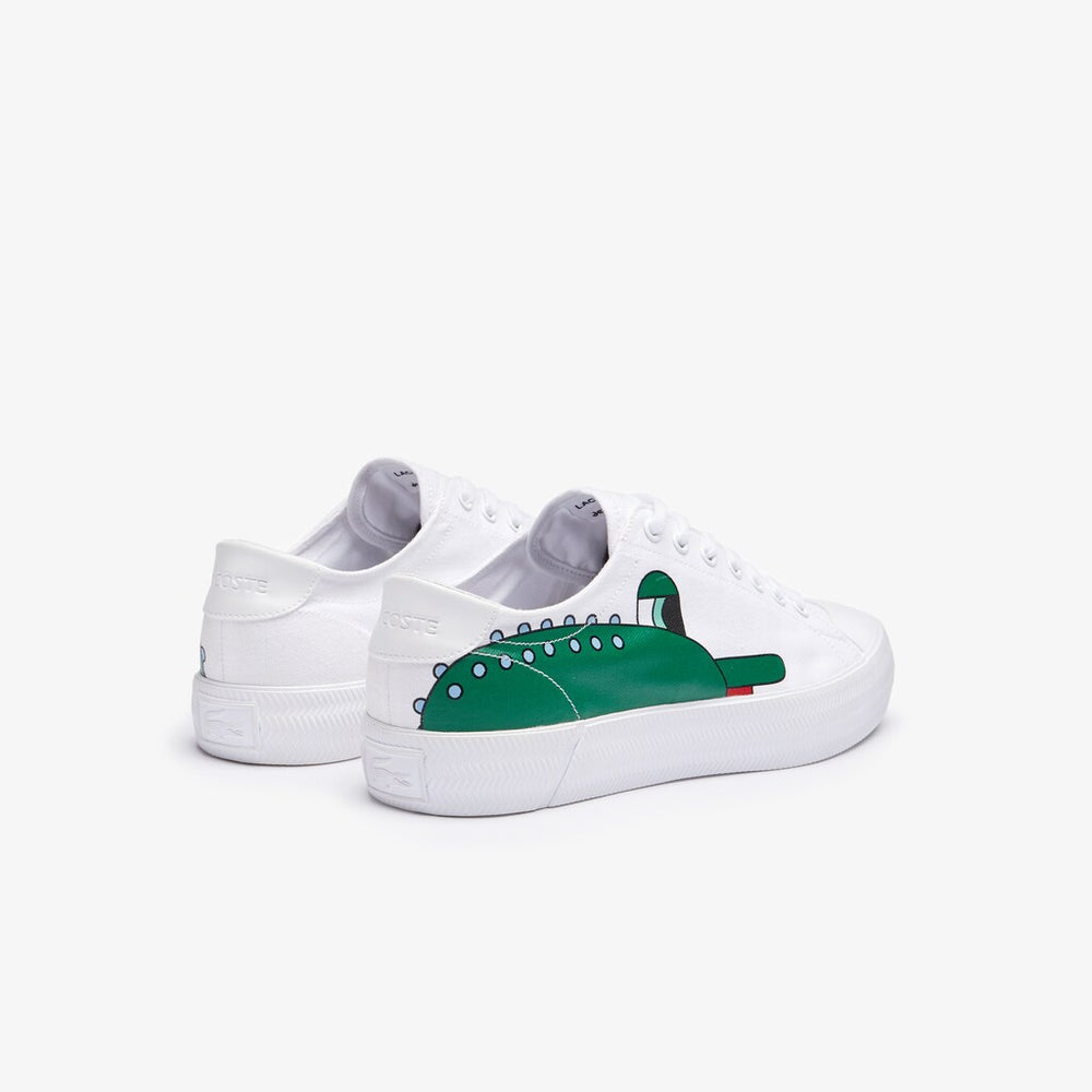 Lacoste x Jeremyville Men's Gripshot Canvas Trainers / Lacoste