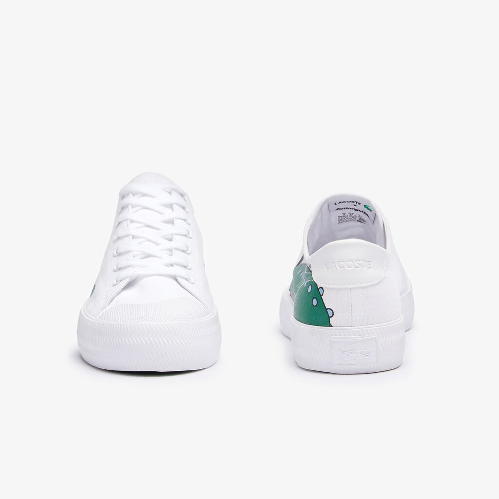 Lacoste x Jeremyville Men's Gripshot Canvas Trainers / Lacoste