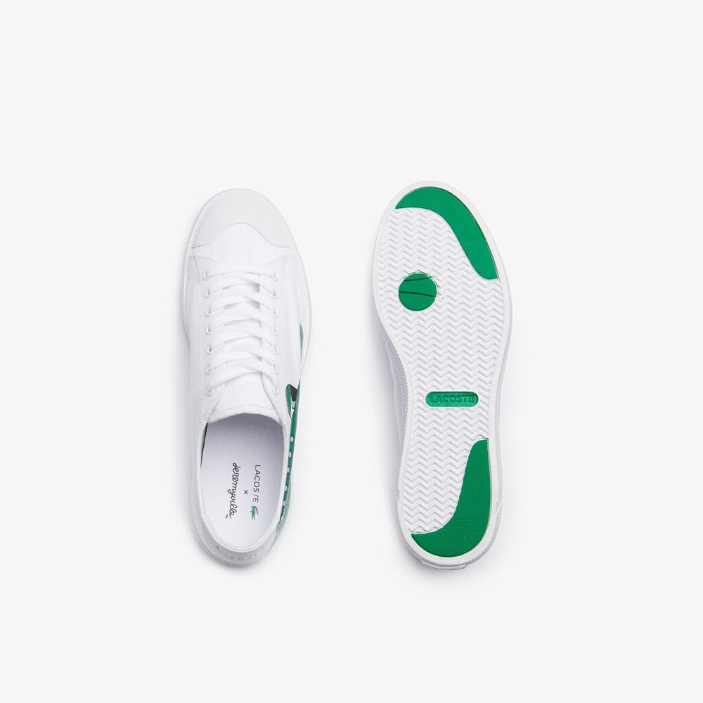 Lacoste x Jeremyville Men's Gripshot Canvas Trainers / Lacoste