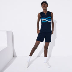 Women's SPORT Ultra Dry Geometric Print Performance Polo / Lacoste