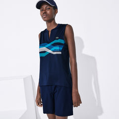 Women's SPORT Ultra Dry Geometric Print Performance Polo / Lacoste