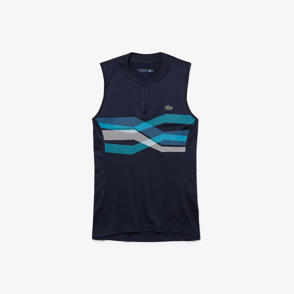 Women's SPORT Ultra Dry Geometric Print Performance Polo / Lacoste