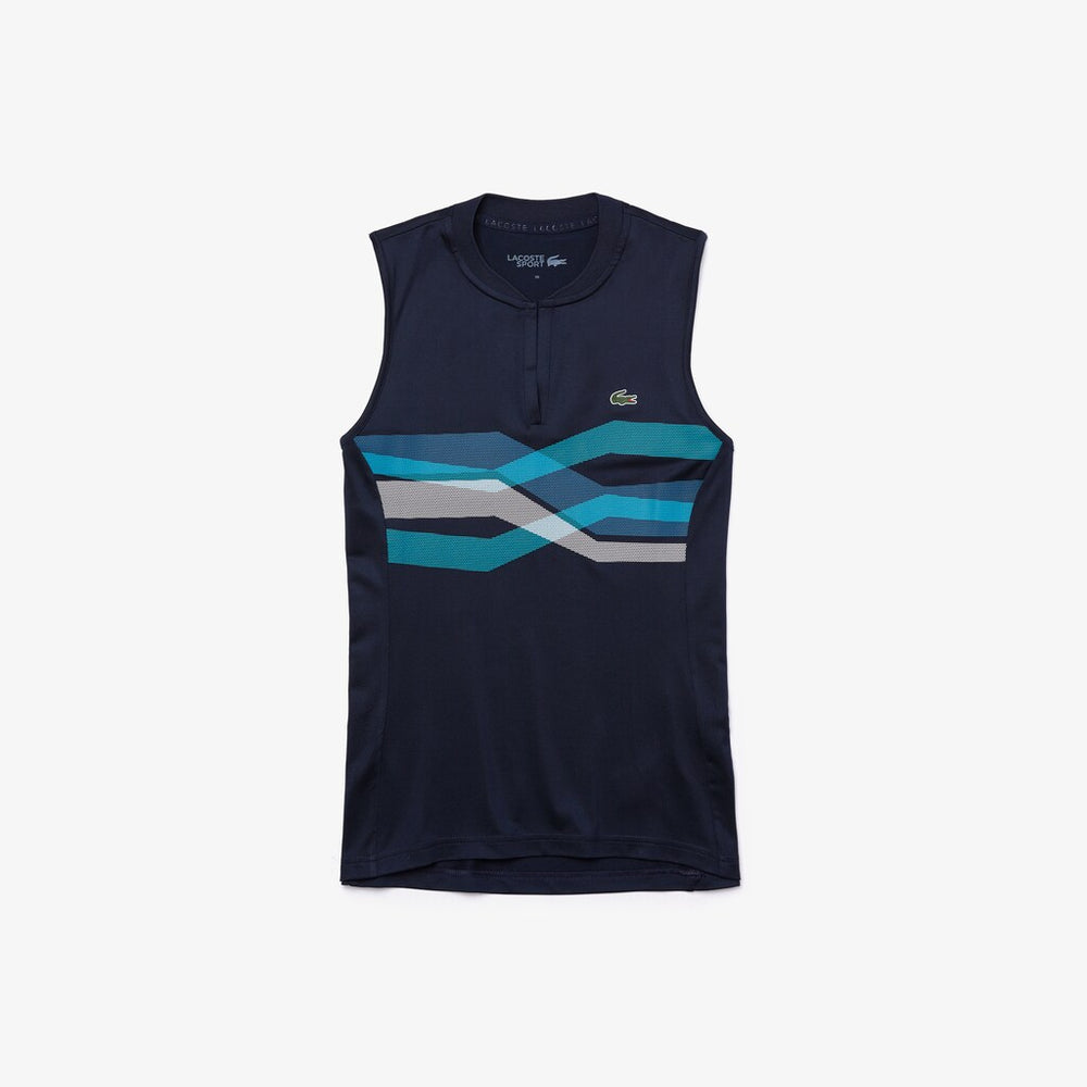 Women's SPORT Ultra Dry Geometric Print Performance Polo / Lacoste